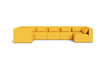 Load image into Gallery viewer, Atmosphere Sleeper Sofa &amp; Sectional - Rounded Backrest - Lemon Zest
