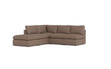 Load image into Gallery viewer, Ciello - Sectional - Mocha - High Angled
