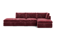 Load image into Gallery viewer, Ciello XL - Sofa - Bordeaux - High Angled
