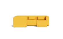 Load image into Gallery viewer, Atmosphere Sleeper Sofa &amp; Sectional - Rounded Backrest - Lemon Zest
