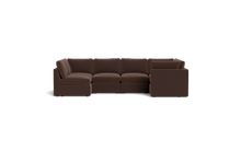 Load image into Gallery viewer, Ciello XL - Sectional - Chocolate - High Angled
