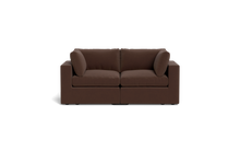Load image into Gallery viewer, Ciello - Sofa - Chocolate - Regular Backrest
